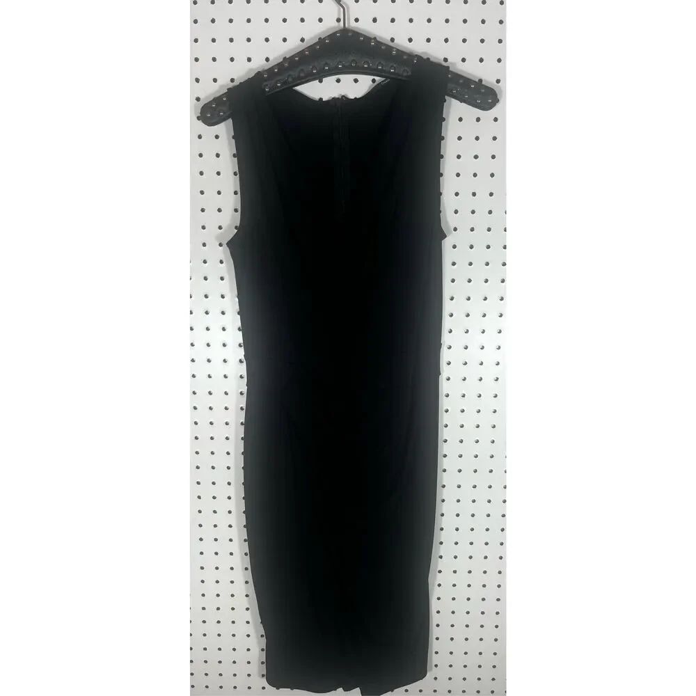 Tahari black cocktail dress size xs